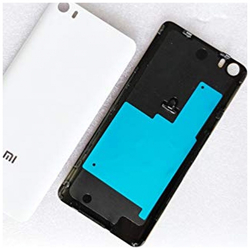 HQ OEM Xiaomi MI5 Mi5 Back Battery cover &Kappa;&alpha;&pi;ά&kappa;&iota; &Mu;&pi;&alpha;&tau;&alpha;&rho;ί&alpha;&sigmaf; White