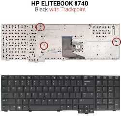 &Pi;&lambda;&eta;&kappa;&tau;&rho;&omicron;&lambda;ό&gamma;&iota;&omicron; hp Elitebook 8740 &mu;&epsilon; Trackpoint