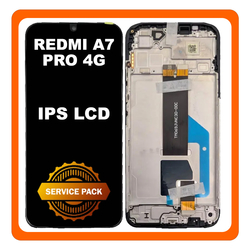 &Gamma;&nu;ή&sigma;&iota;&alpha; Original Xiaomi Redmi A7 Pro 4G (25128RN17Y, 25128RN17A) IPS LCD Display Screen Assembly &Omicron;&theta;ό&nu;&eta; + Touch Screen Digitizer &Mu;&eta;&chi;&alpha;&nu;&iota;&sigma;&mu;ό&sigmaf; &Alpha;&phi;ή&sigmaf; + Frame Bezel &Pi;&lambda;&alpha;ί&sigma;&iota;&omicron; &Sigma;&alpha;&sigma;ί Black &Mu;&alpha;ύ&rho;&omicron; 560001LIAAN00 (Service Pack By Xiaomi)