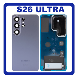 &Gamma;&nu;ή&sigma;&iota;&alpha; Samsung Galaxy S26 Ultra (SM-S948B, SM-S948B/DS) Rear Back Battery Cover &Pi;ί&sigma;&omega; &Kappa;&alpha;&pi;ά&kappa;&iota; &Pi;&lambda;ά&tau;&eta; &Mu;&pi;&alpha;&tau;&alpha;&rho;ί&alpha;&sigmaf; Violet &Beta;&iota;&omicron;&lambda;&epsilon;&tau;ί GH82-38884C (Service Pack By Samsung)