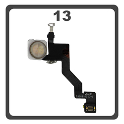 HQ OEM &Sigma;&upsilon;&mu;&beta;&alpha;&tau;ή &Mu;&epsilon;​ Apple iPhone 13, iPhone13 (A2633, A2482) Camera Flashlight Flex Cable &Kappa;&alpha;&lambda;&omega;&delta;&iota;&omicron;&tau;&alpha;&iota;&nu;ί&alpha; ​&Phi;&lambda;&alpha;&sigmaf; (Premium A+)