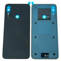 HQ OEM Xiaomi Redmi Note 7 (M1901F7G) Battery cover &Kappa;&alpha;&pi;ά&kappa;&iota; &Mu;&pi;&alpha;&tau;&alpha;&rho;ί&alpha;&sigmaf; Black