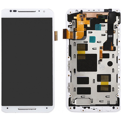 HQ OEM Motorola MOTO X+1 X2 XT1092 XT1095 Lcd Display Screen &Omicron;&theta;ό&nu;&eta; + Touch Screen Digitizer &Mu;&eta;&chi;&alpha;&nu;&iota;&sigma;&mu;ό&sigmaf; &Omicron;&theta;ό&nu;&eta; &Alpha;&phi;ή&sigmaf; White