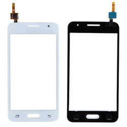 HQ OEM Samsung G355 Galaxy Core 2 Touch Screen Digitizer &Mu;&eta;&chi;&alpha;&nu;&iota;&sigma;&mu;ό&sigmaf; &Alpha;&phi;ή&sigmaf; White (Grade AAA+++)