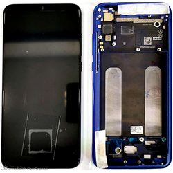 &Gamma;&nu;ή&sigma;&iota;&omicron; Original Xiaomi Mi 9 Lite, Mi9 Lite Amoled LCD Display Screen &Omicron;&theta;ό&nu;&eta; + Touch Screen Digitizer &Mu;&eta;&chi;&alpha;&nu;&iota;&sigma;&mu;ό&sigmaf; &Alpha;&phi;ή&sigmaf; + Frame &Pi;&lambda;&alpha;ί&sigma;&iota;&omicron; Blue 561010033033 (Service Pack By Xiaomi)