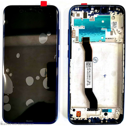 &Gamma;&nu;ή&sigma;&iota;&omicron; Original Xiaomi Redmi Note 8 Lcd Screen Display &Omicron;&theta;ό&nu;&eta; + Touch Screen Digitizer &Mu;&eta;&chi;&alpha;&nu;&iota;&sigma;&mu;ό&sigmaf; &Alpha;&phi;ή&sigmaf; + &Pi;&lambda;&alpha;ί&sigma;&iota;&omicron; Frame Blue &Mu;&pi;&lambda;έ (Service Pack By Xiaomi)