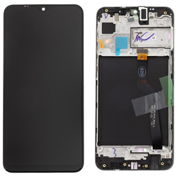 &Gamma;&nu;ή&sigma;&iota;&alpha; Original Samsung Galaxy M10 (SM-M105F) PLS TFT &Omicron;&theta;ό&nu;&eta; LCD Display Screen + Touch Screen DIgitizer &Mu;&eta;&chi;&alpha;&nu;&iota;&sigma;&mu;ό&sigmaf; &Alpha;&phi;ή&sigmaf; + Frame &Pi;&lambda;&alpha;ί&sigma;&iota;&omicron; GH82-18685A Black (Service Pack)
