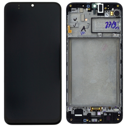 &Gamma;&nu;ή&sigma;&iota;&alpha; Original Samsung Galaxy M30s 2020 (SM-M307F) Super Amoled &Omicron;&theta;ό&nu;&eta; LCD Display Screen + Touch Screen DIgitizer &Mu;&eta;&chi;&alpha;&nu;&iota;&sigma;&mu;ό&sigmaf; &Alpha;&phi;ή&sigmaf; + Frame &Pi;&lambda;&alpha;ί&sigma;&iota;&omicron; GH82-21265A Black (Service Pack)