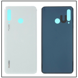OEM HQ Huawei P30 Lite (MAR-L21, MARIE-L21A,MAR-LX1A,MAR-L23) Battery cover &Pi;ί&sigma;&omega; &Kappa;ά&lambda;&upsilon;&mu;&mu;&alpha; &Kappa;&alpha;&pi;ά&kappa;&iota; &Mu;&pi;&alpha;&tau;&alpha;&rho;ί&alpha;&sigmaf; White