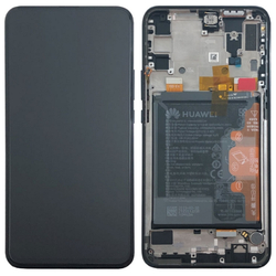 &Gamma;&nu;ή&sigma;&iota;&alpha; Original Huawei P Smart Z 2019 (STK-LX1 STK-L22), Y9 prime (STK-L21) Lcd Screen Display &Omicron;&theta;ό&nu;&eta; + Touch Screen Digitizer &Mu;&eta;&chi;&alpha;&nu;&iota;&sigma;&mu;ό&sigmaf; &Alpha;&phi;ή&sigmaf; + &Pi;&lambda;&alpha;ί&sigma;&iota;&omicron; Frame Bezel + Battery &Mu;&pi;&alpha;&tau;&alpha;&rho;ί&alpha; 02352RRF &Mu;&alpha;ύ&rho;&omicron; Black​​ (Service Pack By Huawei)