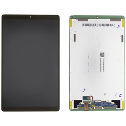 &Gamma;&nu;ή&sigma;&iota;&alpha; Original Samsung Galaxy Tab A SM-T510, SM-T515 IPS Lcd Display Screen &Omicron;&theta;ό&nu;&eta; + Touch Screen DIgitizer &Mu;&eta;&chi;&alpha;&nu;&iota;&sigma;&mu;ό&sigmaf; &Alpha;&phi;ή&sigmaf; &Tau;&zeta;ά&mu;&iota; Black GH82-19563A (Service Pack By Samsung)