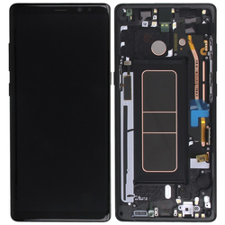 &Gamma;&nu;ή&sigma;&iota;&alpha; Original Samsung Galaxy Note 8 SM-N950F N950 &Omicron;&theta;ό&nu;&eta; LCD Display Screen + Touch Screen DIgitizer &Mu;&eta;&chi;&alpha;&nu;&iota;&sigma;&mu;ό&sigmaf; &Alpha;&phi;ή&sigmaf; + Frame &Pi;&lambda;&alpha;ί&sigma;&iota;&omicron; Black GH97-21065A​