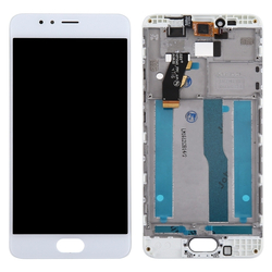 &Gamma;&nu;ή&sigma;&iota;&omicron; Original Meizu M5s / Meilan 5s LCD Display Screen &Omicron;&theta;ό&nu;&eta; + Touch Screen Digitizer &Mu;&eta;&chi;&alpha;&nu;&iota;&sigma;&mu;ό&sigmaf; &Alpha;&phi;ή&sigmaf; + Frame &Pi;&lambda;&alpha;ί&sigma;&iota;&omicron; White