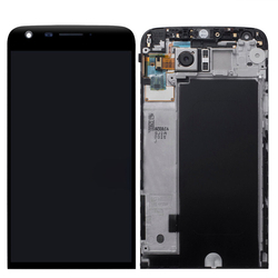 HQ LG G5 H840 H850 &Omicron;&theta;ό&nu;&eta; LCD Display Screen + Touch Screen Digitizer &Mu;&eta;&chi;&alpha;&nu;&iota;&sigma;&mu;ό&sigmaf; &Omicron;&theta;ό&nu;&eta;&sigmaf; + Frame Bezel &Pi;&lambda;&alpha;ί&sigma;&iota;&omicron; &Pi;&rho;ό&sigma;&omicron;&psi;&eta; &Alpha;&phi;ή&sigmaf; Black (Grade AAA+++)