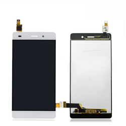 OEM HQ Huawei P8 Lite 2016 ALE-L21 &Omicron;&theta;ό&nu;&eta; LCD + Touch Screen Digitizer &Mu;&eta;&chi;&alpha;&nu;&iota;&sigma;&mu;ό&sigmaf; &Omicron;&theta;ό&nu;&eta;&sigmaf; &Alpha;&phi;ή&sigmaf; Original Quality AAA White