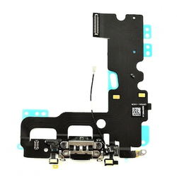 HQ OEM Iphone 7  Charging Dock Connector flex Cable &Kappa;&alpha;&lambda;&omega;&delta;&iota;&omicron;&tau;&alpha;&iota;&nu;ί&alpha; &phi;ό&rho;&tau;&iota;&sigma;&eta;&sigmaf; + Microphone &Mu;&iota;&kappa;&rho;ό&phi;&omega;&nu;&omicron; Black