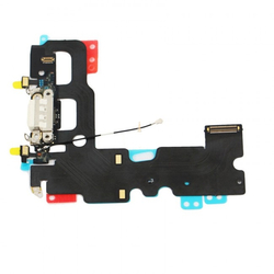 HQ OEM Iphone 7  Charging Dock Connector flex Cable &Kappa;&alpha;&lambda;&omega;&delta;&iota;&omicron;&tau;&alpha;&iota;&nu;ί&alpha; &phi;ό&rho;&tau;&iota;&sigma;&eta;&sigmaf; + Microphone &Mu;&iota;&kappa;&rho;ό&phi;&omega;&nu;&omicron; White