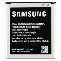 Original Samsung G355 Galaxy Core2 GH43-04302A EB-BG355BBE Battery &Mu;&pi;&alpha;&tau;&alpha;&rho;ί&alpha; Li-Ion 2000mAh (Bulk) (Grade AAA+++)