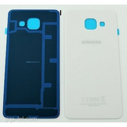 Original Samsung Galaxy A3 2016 A310 SM-A310F Battery cover &Kappa;&alpha;&pi;ά&kappa;&iota; &Mu;&pi;&alpha;&tau;&alpha;&rho;ί&alpha;&sigmaf; White GH82-11093C