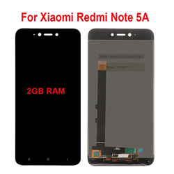 OEM HQ Xiaomi Redmi Note 5A Redmi Note 5A Prime &Omicron;&theta;ό&nu;&eta; LCD Display Screen + Touch Screen Digitizer &Mu;&eta;&chi;&alpha;&nu;&iota;&sigma;&mu;ό&sigmaf; &Omicron;&theta;ό&nu;&eta;&sigmaf; &Alpha;&phi;ή&sigmaf; Black