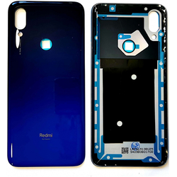 &Gamma;&nu;ή&sigma;&iota;&omicron; Original Xiaomi Redmi 7, Redmi7 Rear Battery cover &Kappa;&alpha;&pi;ά&kappa;&iota; &Mu;&pi;&alpha;&tau;&alpha;&rho;ί&alpha;&sigmaf; Blue (Service Pack By Xiaomi)