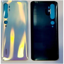 HQ OEM Xiaomi Mi Note 10, Mi Note 10 Pro, Rear Back Battery Cover, &Pi;ί&sigma;&omega; &Kappa;&alpha;&pi;ά&kappa;&iota; &Kappa;ά&lambda;&upsilon;&mu;&mu;&alpha; &Mu;&pi;&alpha;&tau;&alpha;&rho;ί&alpha;&sigmaf; White (Premium A+)
