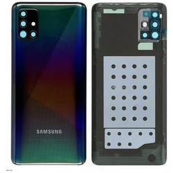&Gamma;&nu;ή&sigma;&iota;&alpha; Original Samsung Galaxy A51 2019 (SM-A515F) Rear Back Battery Cover, &Pi;ί&sigma;&omega; &Kappa;&alpha;&pi;ά&kappa;&iota; &Mu;&pi;&alpha;&tau;&alpha;&rho;ί&alpha;&sigmaf; Black GH82-21653B (Service Pack By Samsung)