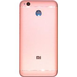 OEM HQ Xiaomi Redmi 4X Battery cover &Kappa;&alpha;&pi;ά&kappa;&iota; &Mu;&pi;&alpha;&tau;&alpha;&rho;ί&alpha;&sigmaf; Pink