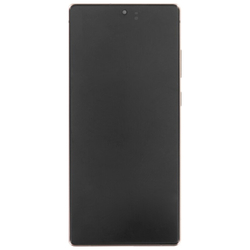 &Gamma;&nu;ή&sigma;&iota;&alpha; Original Samsung Galaxy Note 20 5G, SM-N980 SM-N981 Super AMOLED Plus, HDR10+ &Omicron;&theta;ό&nu;&eta; LCD Display Screen + Touch Screen DIgitizer &Mu;&eta;&chi;&alpha;&nu;&iota;&sigma;&mu;ό&sigmaf; &Alpha;&phi;ή&sigmaf; + Frame &Pi;&lambda;&alpha;ί&sigma;&iota;&omicron; Bronze GH82-23733B GH82-23495B (Service Pack By Samsung)
