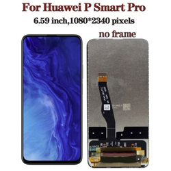 HQ OEM Huawei P Smart Pro, PsmartPro (STK-L21), Y9S, Lcd Screen Display &Omicron;&theta;ό&nu;&eta; + Touch Screen Digitizer &Mu;&eta;&chi;&alpha;&nu;&iota;&sigma;&mu;ό&sigmaf; &Alpha;&phi;ή&sigmaf; Black (Grade AAA+++)