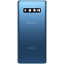 HQ OEM Samsung Galaxy S10 Plus SM-G975F Battery Cover &Kappa;&alpha;&pi;ά&kappa;&iota; &Mu;&pi;&alpha;&tau;&alpha;&rho;ί&alpha;&sigmaf; + Camera Lens Blue
