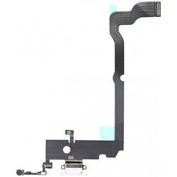 OEM HQ Apple Iphone Xs Max Charging Dock Flex &Kappa;&alpha;&lambda;&omega;&delta;&iota;&omicron;&tau;&alpha;&iota;&nu;ί&alpha; &Kappa;&omicron;&nu;έ&kappa;&tau;&omicron;&rho;&alpha; &Phi;ό&rho;&tau;&iota;&sigma;&eta;&sigmaf; White (Premium A+)