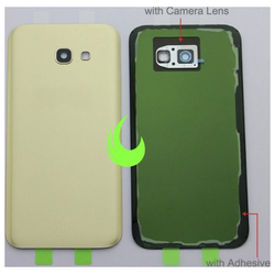 OEM HQ Samsung Galaxy A5 2017 A520 SM-A520F Battery cover &Kappa;&alpha;&pi;ά&kappa;&iota; &Mu;&pi;&alpha;&tau;&alpha;&rho;ί&alpha;&sigmaf; + Camera Lens Gold