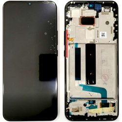 &Gamma;&nu;ή&sigma;&iota;&alpha; Original Xiaomi Mi 10 Lite, Mi10 Lite (M2002J9G​) Super Amoled Lcd Display Assembly Screen &Omicron;&theta;ό&nu;&eta; + Touch Screen Digitizer &Mu;&eta;&chi;&alpha;&nu;&iota;&sigma;&mu;ό&sigmaf; &Alpha;&phi;ή&sigmaf; + Frame &Pi;&lambda;&alpha;ί&sigma;&iota;&omicron; &Sigma;&alpha;&sigma;ί Black 56000400J900 ​(Service Pack By Xiaomi)