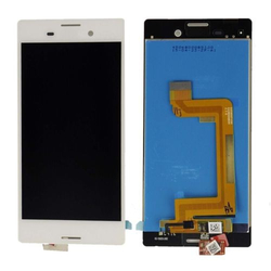 HQ Sony Xperia M4 Aqua E2303 E2333 &Omicron;&theta;ό&nu;&eta; Lcd Display Screen + Touch Screen DIgitizer &Mu;&eta;&chi;&alpha;&nu;&iota;&sigma;&mu;ό&sigmaf; &Alpha;&phi;ή&sigmaf; Original Quality AAA White