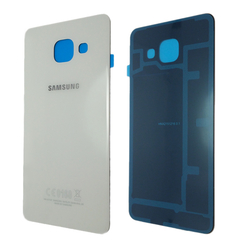 OEM HQ Samsung Galaxy A3 2016 A310 Battery cover &Kappa;&alpha;&pi;ά&kappa;&iota; &Mu;&pi;&alpha;&tau;&alpha;&rho;ί&alpha;&sigmaf; White