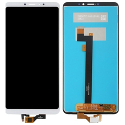 OEM HQ Xiaomi Mi Max 3 Mi Max3 Lcd Screen Display &Omicron;&theta;ό&nu;&eta; + Touch Screen Digitizer &Mu;&eta;&chi;&alpha;&nu;&iota;&sigma;&mu;ό&sigmaf; &Alpha;&phi;ή&sigmaf; White