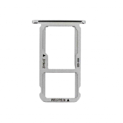 Original &Gamma;&nu;ή&sigma;&iota;&omicron; Huawei Honor 6X (BLN-L21) &Theta;ή&kappa;&eta; &Kappa;ά&rho;&tau;&alpha;&sigmaf; Simtray Sim Tray Holder &Gamma;&kappa;&rho;&iota; Grey 51661CBS