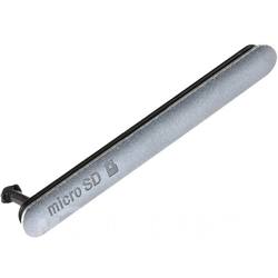 &Gamma;&nu;ή&sigma;&iota;&omicron; Original SONY XPERIA Z3 Micro sd cover &Kappa;ά&lambda;&upsilon;&mu;&alpha; &Upsilon;&pi;&omicron;&delta;&omicron;&chi;ή&sigmaf; &Kappa;ά&rho;&tau;&alpha;&sigmaf; Micro Sd 1282-3015 Silver