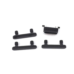 OEM HQ Apple Iphone 7 SIde Keys Set &Sigma;&epsilon;&tau; &pi;&lambda;&alpha;&iota;&nu;ώ&nu; &pi;&lambda;ή&kappa;&tau;&rho;&omega;&nu; Black