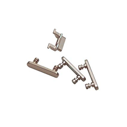 OEM HQ Apple Iphone 7 SIde Keys Set &Sigma;&epsilon;&tau; &pi;&lambda;&alpha;&iota;&nu;ώ&nu; &pi;&lambda;ή&kappa;&tau;&rho;&omega;&nu; Gold