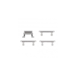OEM HQ Apple Iphone 7 SIde Keys Set &Sigma;&epsilon;&tau; &pi;&lambda;&alpha;&iota;&nu;ώ&nu; &pi;&lambda;ή&kappa;&tau;&rho;&omega;&nu; Silver