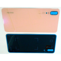 OEM HQ Huawei P20 (EML-L09, EML-L29) Battery Cover &Kappa;&alpha;&pi;ά&kappa;&iota; &Mu;&pi;&alpha;&tau;&alpha;&rho;ί&alpha;&sigmaf; Pink