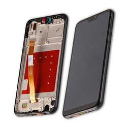 OEM HQ Huawei P20 Lite (ANE-AL00, ANE-TL00)/ P20 Lite Dual SIM (ANE-L21, ANE-LX1) Lcd Screen Display &Omicron;&theta;ό&nu;&eta; + Touch Screen Digitizer &Mu;&eta;&chi;&alpha;&nu;&iota;&sigma;&mu;ό&sigmaf; &Alpha;&phi;ή&sigmaf; + &Pi;&lambda;&alpha;ί&sigma;&iota;&omicron; Frame Bezel Black​​ (GRADE AAA+++)
