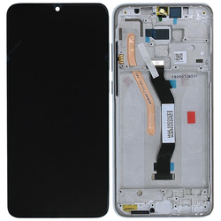 HQ OEM &Sigma;&upsilon;&mu;&beta;&alpha;&tau;ή Xiaomi Redmi Note 8 Pro, Note8 Pro Lcd Screen Display &Omicron;&theta;ό&nu;&eta; + Touch Screen Digitizer &Mu;&eta;&chi;&alpha;&nu;&iota;&sigma;&mu;ό&sigmaf; &Alpha;&phi;ή&sigmaf; + &Pi;&lambda;&alpha;ί&sigma;&iota;&omicron; Frame White (Grade AAA+++)