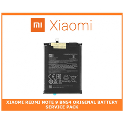 &Gamma;&nu;ή&sigma;&iota;&alpha; Original Xiaomi Redmi Note 9 , Note9 ,Redmi9, Redmi 9, BN54 &Mu;&pi;&alpha;&tau;&alpha;&rho;ί&alpha; Battery 5020mAh (Service Pack By Xiaomi)