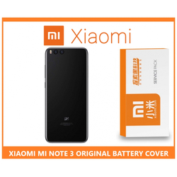 &Gamma;&nu;ή&sigma;&iota;&omicron; Original Xiaomi Mi Note 3 battery cover &Kappa;&alpha;&pi;ά&kappa;&iota; &Mu;&pi;&alpha;&tau;&alpha;&rho;ί&alpha;&sigmaf; Black (Service Pack By Xiaomi)