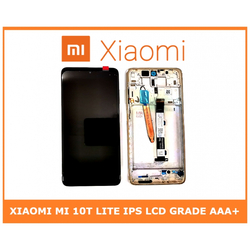HQ OEM Xiaomi Mi 10T Lite, Mi10T Lite, IPS LCD, 120Hz, HDR10, LCD DISPLAY SCREEN + TOUCH SCREEN DIGITIZER &Mu;&Eta;&Chi;&Alpha;&Nu;&Iota;&Sigma;&Mu;&Omicron;&Sigma; &Alpha;&Phi;&Eta;&Sigma; + FRAME &Pi;&Lambda;&Alpha;&Iota;&Sigma;&Iota;&Omicron; ROSE GOLD (GRADE AAA+++)