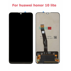 HQ OEM Huawei Honor 10 Lite Dual Sim (HRY-LX1, HRY-LX1MEB) / Honor 20 lite (HRY-LX1T) IPS LCD Screen Display &Omicron;&theta;ό&nu;&eta; + Touch Screen Digitizer &Mu;&eta;&chi;&alpha;&nu;&iota;&sigma;&mu;ό&sigmaf; &Alpha;&phi;ή&sigmaf; Black (Premium A+)