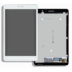 HQ OEM Huawei MediaPad T3 8'' KOB-L09 KOB-W09 &Omicron;&theta;ό&nu;&eta; LCD Display Screen + Touch Screen DIgitizer &Mu;&eta;&chi;&alpha;&nu;&iota;&sigma;&mu;ό&sigmaf; &Alpha;&phi;ή&sigmaf; White 3G VERSION